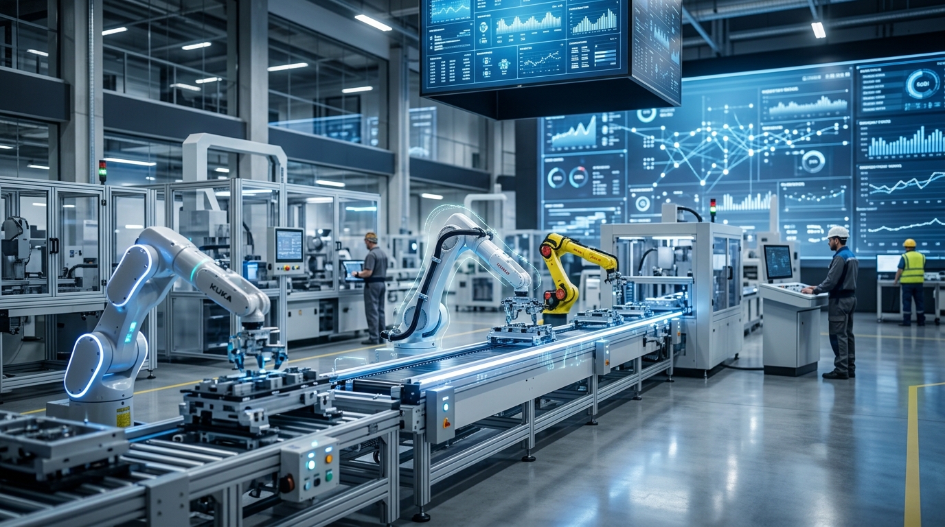 Yapay Zeka Destekli Fabrika Otomasyonu: Geleceğin Üretim Stratejileri